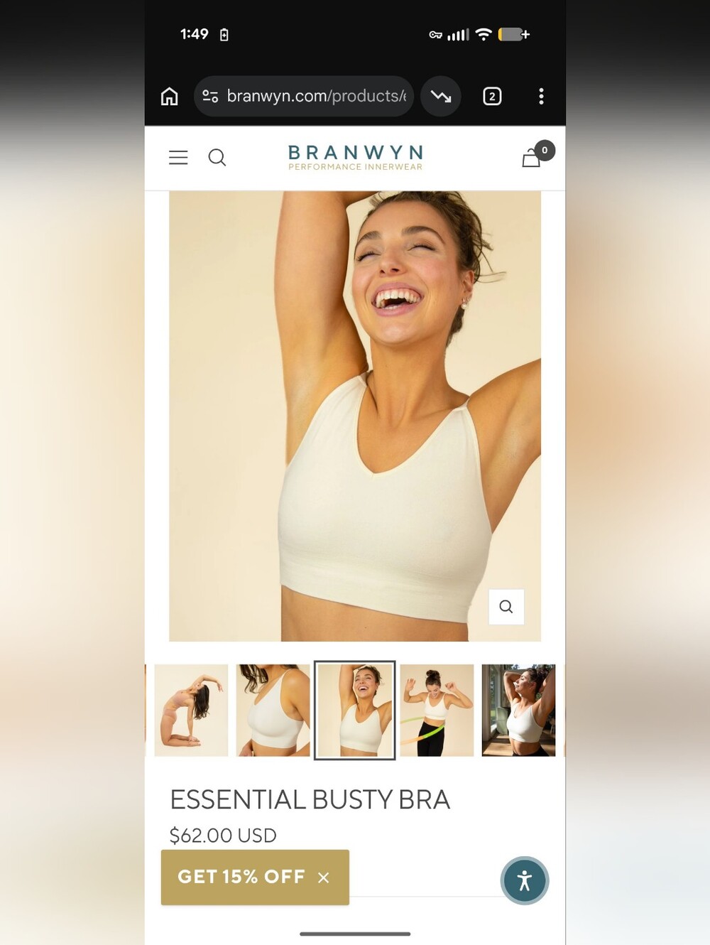 Branwyn Wool Bra